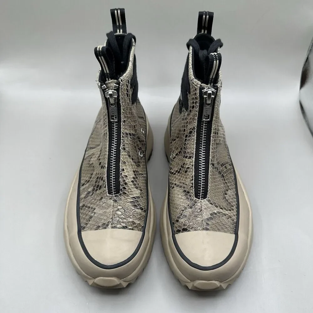 Converse Run Star Hike “Snakeskin” Limited Edition Athletic Shoes 170056C Size 3